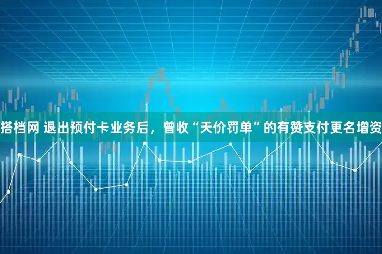 搭档网 退出预付卡业务后，曾收“天价罚单”的有赞支付更名增资